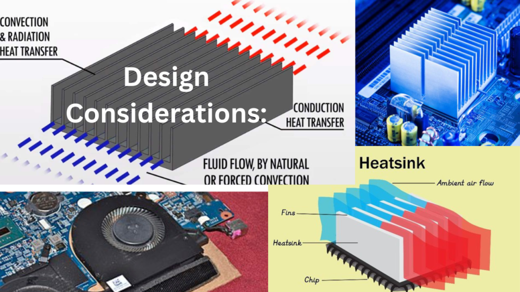 Design Considerations for Passive Heat Sinks